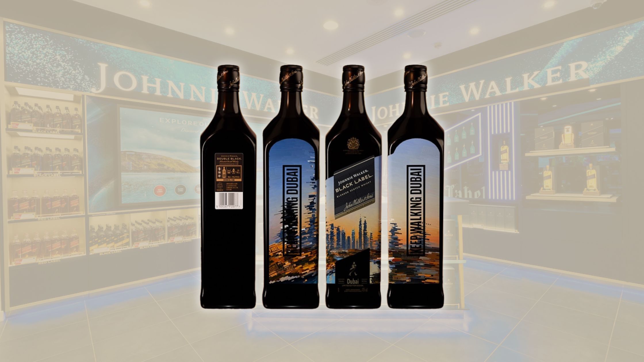 Diageo Introduces AI-Crafted Johnnie Walker ‘1 of 1’ Bottles Exclusively for Dubai Duty Free